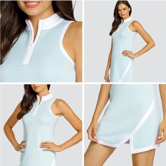 Tail Active dress with white trim MEDIUM seahorse logo Pickleball tennis golf - Picture 2 of 16